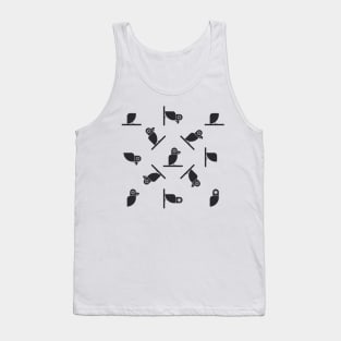 Robot birds Tank Top